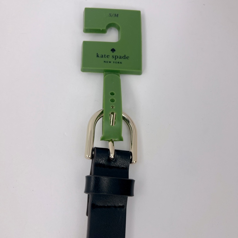 KATE SPADE WALLET BELTED PURSE FANNY PACK LEATHER SIZE SMALL/MEDIUM, BLACK COLOR - Picture 7 of 13
